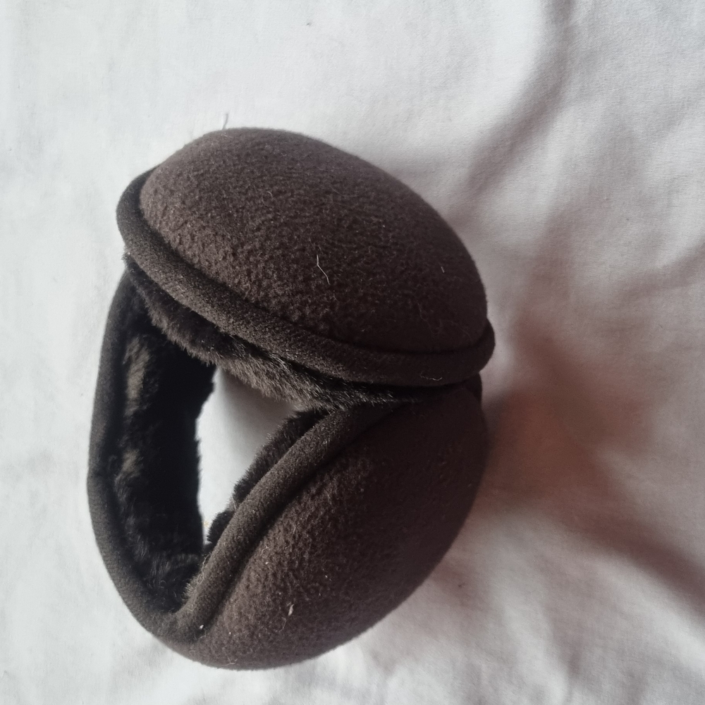 Brown Fleece Ear Muffs